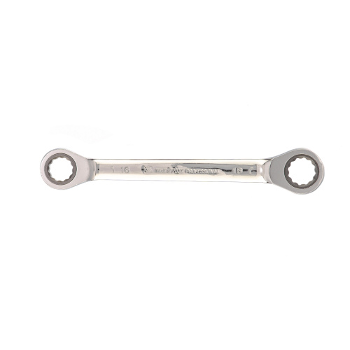 Ключ накидной трещоточный, 16 x 18 мм, CrV, зеркальный хром Matrix по ценам производителя в Москве с доставкой по всей России