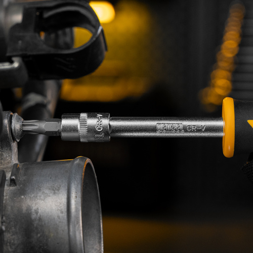 Набор инструментов, 1/2", 1/4", CrV, S2, пластиковый кейс, 94 предмета Denzel по ценам производителя в Москве с доставкой по всей России