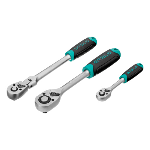 Набор инструментов, 1/2",3/8", 1/4", CrV, пластиковый кейс 142 предмета Stels по ценам производителя в Москве с доставкой по всей России