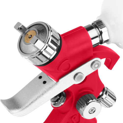 Краскораспылитель HVLP пневмат. с верхним бачком V= 0,1 л, сопло диаметром 0.8 мм Matrix по ценам производителя в Москве с доставкой по всей России