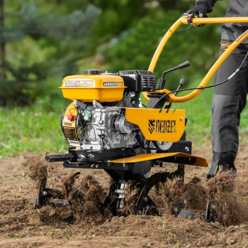 Мотоблок DPT-170S, 7 л.с., ремен.сцеп, фрез 3х4, ШОМ, передачи 2В/1Н Denzel по ценам производителя в Москве с доставкой по всей России