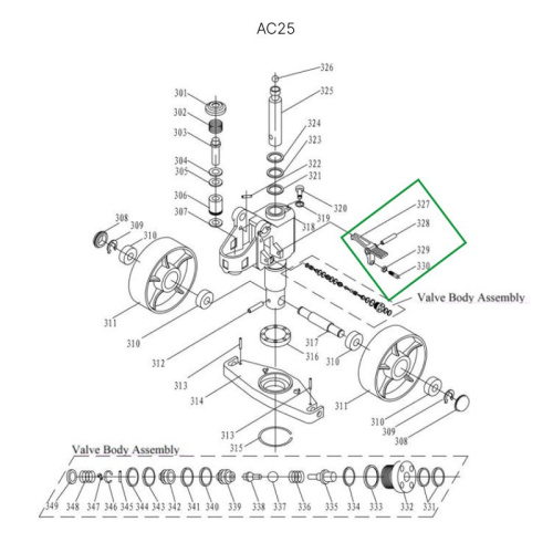 Коромысло спуска для гидравлических тележек AC25 по ценам производителя в Москве с доставкой по всей России
