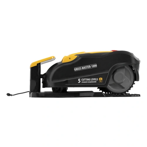 Робот-газонокосилка Grass Master 1000  1000м², 3Ач, 28V, LCD дисплей, Wi-Fi Denzel по ценам производителя в Москве с доставкой по всей России