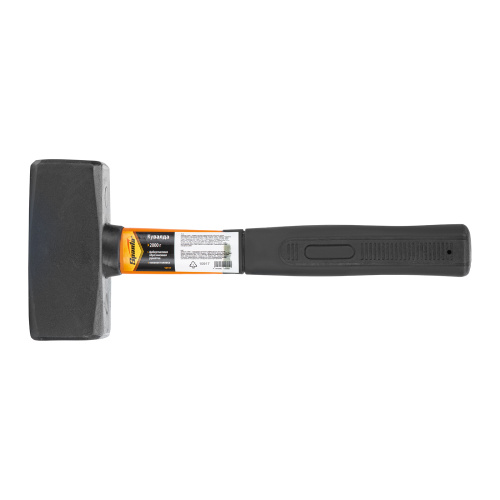 Кувалда, 2000 г, фибергласовая обрезиненная рукоятка Sparta по ценам производителя в Москве с доставкой по всей России