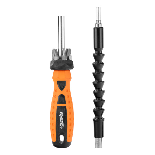 Отвертка телескопическая, набор бит, гибкий привод, 8 шт, Sparta по ценам производителя в Москве с доставкой по всей России