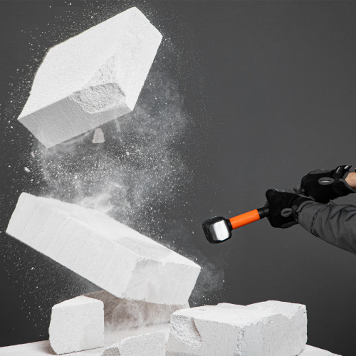 Кувалда, 2000 г, фибергласовая обрезиненная рукоятка Sparta по ценам производителя в Москве с доставкой по всей России