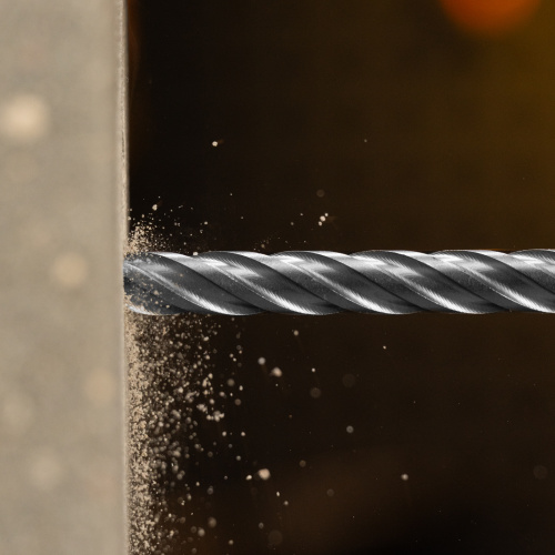 Бур по бетону, цельная крестовая пластина, 12x265 мм, SDS PLUS Denzel по ценам производителя в Москве с доставкой по всей России