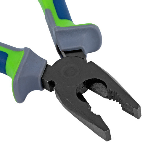 Плоскогубцы комбинированные, 200 мм, фосфатирование, трехкомпонентные рукоятки Сибртех по ценам производителя в Москве с доставкой по всей России