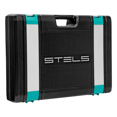 Набор инструментов, 1/4", 3/8", 1/2", Cr-V, S2, усиленный кейс, 216 предметов Stels по ценам производителя в Москве с доставкой по всей России