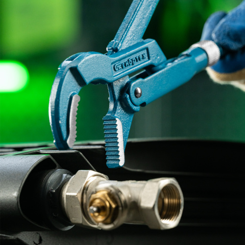 Ключ трубный рычажный №1, 1", литой, тип "B" Сибртех по ценам производителя в Москве с доставкой по всей России