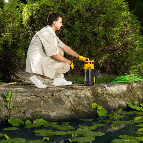 Погружной насос высокого давления PH1100, 1100Вт, подъем 40м, 5500 л/ч Denzel по ценам производителя в Москве с доставкой по всей России