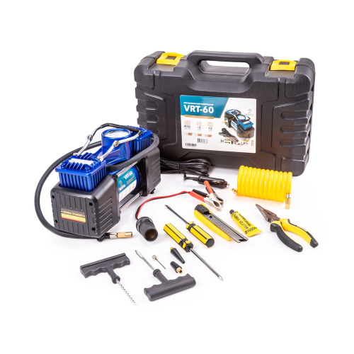 Автомобильный компрессор VRT-60 с набором аксессуаров купить в Москве с доставкой по всей России | ProtosMarket.ru