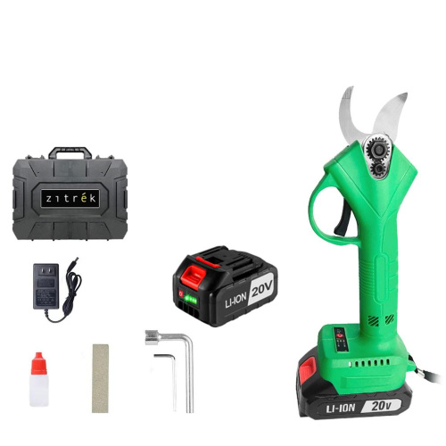 Секатор аккумуляторный ZITREK GreenNer 20 (20В, 2,0Ач Li-ion аккум. 2шт., зу, кейс) по ценам производителя в Москве с доставкой по всей России