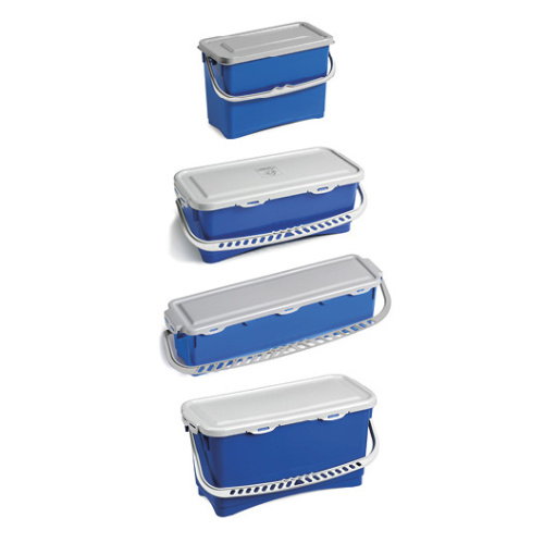 Ведро пластиковое Filmop Top-Down с крышкой (20 литров, синее) купить в Москве с доставкой по всей России | ProtosMarket.ru