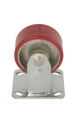 Колесо большегрузное неповоротное FCp 46 100 мм полиуретановое (F) по ценам производителя в Москве с доставкой по всей России