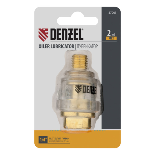 Лубрикатор ML2, 10 бар, 1/4" Denzel по ценам производителя в Москве с доставкой по всей России