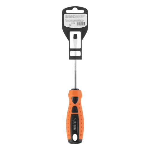 Отвертка "Point", SL6 х 100 мм, CS, двухкомпонентная рукоятка Sparta по ценам производителя в Москве с доставкой по всей России