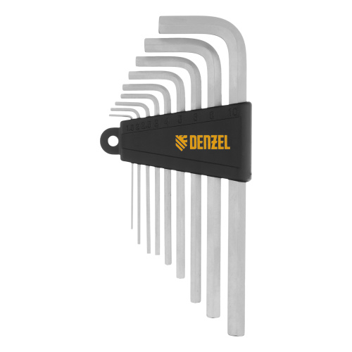 Набор инструментов, 1/2", 1/4", CrV, S2, пластиковый кейс, 64 предмета Denzel по ценам производителя в Москве с доставкой по всей России