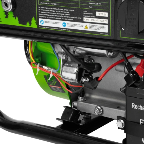 Генератор бензиновый БС-3500Э, 3.2 кВт, 230В, 4-х тактный, 15 л, электростартер Сибртех по ценам производителя в Москве с доставкой по всей России
