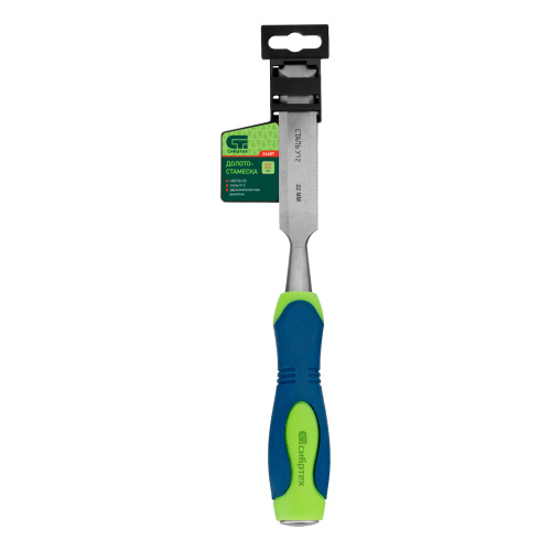 Долото-стамеска, 22 мм, двухкомпонентная рукоятка Сибртех по ценам производителя в Москве с доставкой по всей России