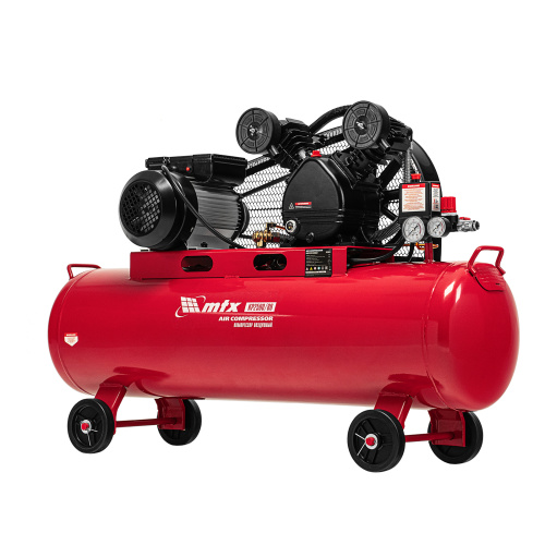 Компрессор воздушный ременный привод КР2500/80, 2,5 кВт, 80 литров, 420 л/мин МТХ по ценам производителя в Москве с доставкой по всей России