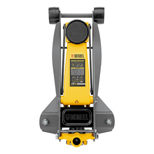 Домкрат гидравлический подкатной, 3 т, 125-470 мм, быстрый подъем, проф. Denzel по ценам производителя в Москве с доставкой по всей России