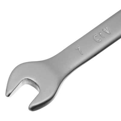 Ключ комбинированный, 7 мм, CrV, матовый хром Matrix по ценам производителя в Москве с доставкой по всей России