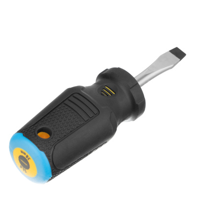 Отвертка SL6x38 мм, CrV, трехкомпонентная рукоятка Denzel по ценам производителя в Москве с доставкой по всей России