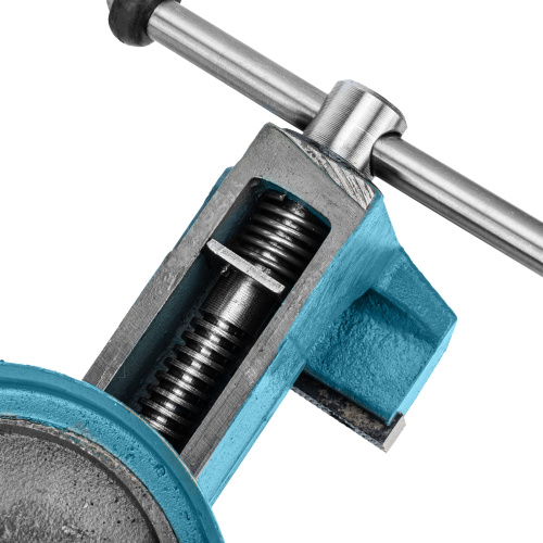 Тиски слесарные, 80 мм, поворотные (Глазов) по ценам производителя в Москве с доставкой по всей России