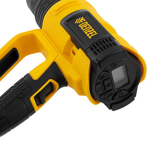 Фен технический HG-2000E, 2000 Вт, 2 режима, LCD дисплей Denzel по ценам производителя в Москве с доставкой по всей России