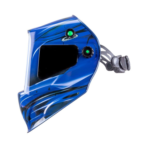 Маска сварщика КОРУНД МЕГА "синяя" (ф-р MEGA LED 2) без коробки по ценам производителя в Москве с доставкой по всей России