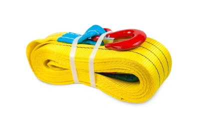 Буксир текстильный ленточный TOR БТЛ 13,5 т 6,0 м (петля-петля) по ценам производителя в Москве с доставкой по всей России