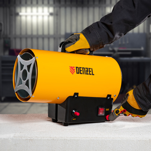 Газовая тепловая пушка GHG-10, 10 кВт, 300 м3/ч, пропан-бутан Denzel по ценам производителя в Москве с доставкой по всей России