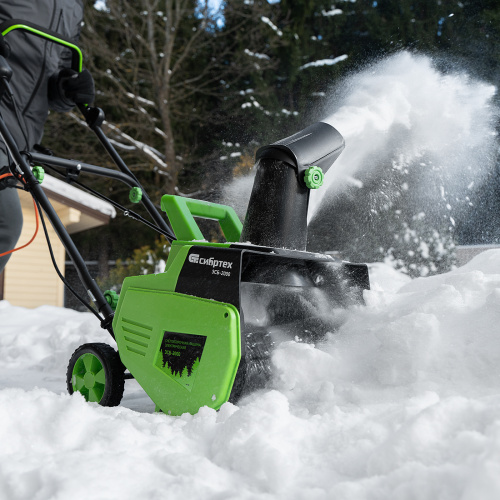 Снегоуборочная машина электрическая ЭСБ-2000, 2 кВт Сибртех по ценам производителя в Москве с доставкой по всей России