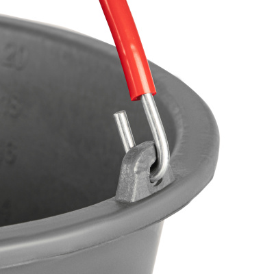 Ведро строительное пластмассовое 20 л, ударопрочное, обрезиненная ручка Matrix по ценам производителя в Москве с доставкой по всей России