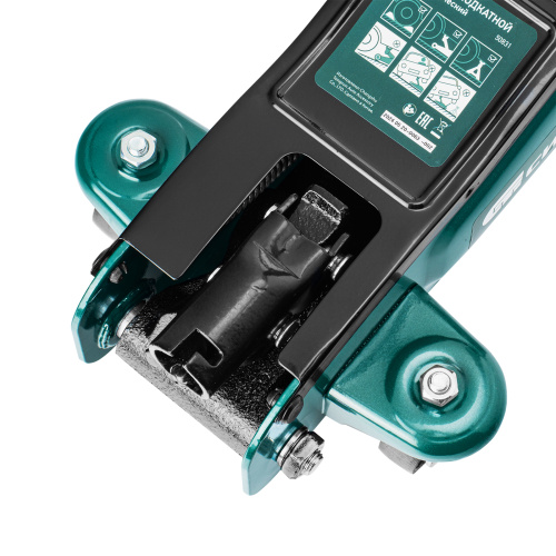 Домкрат гидравлический подкатной, 2 т, 85-330 мм, низкий подхват, в пласт. кейсе Сибртех по ценам производителя в Москве с доставкой по всей России