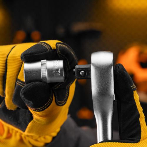 Ключ-трещотка 1/2", 90 зубьев, с быстрым сбросом, CrV Denzel по ценам производителя в Москве с доставкой по всей России