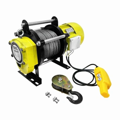 Лебедка электрическая LITELIFT KCD-500 кг 380в с канатом 100м по ценам производителя в Москве с доставкой по всей России