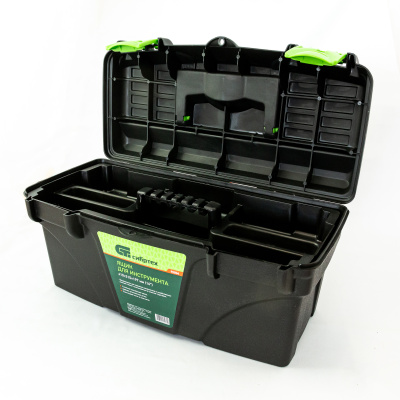 Ящик для инструмента, 410 х 215 х 197 мм, 16", пластик Сибртех по ценам производителя в Москве с доставкой по всей России