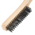 Щетка зачистная четырехрядная, закаленная прямая проволока с деревянной ручкой Сибртех по ценам производителя в Москве с доставкой по всей России