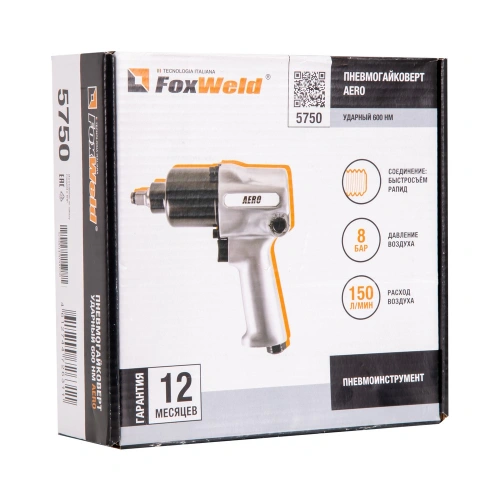 Ударный пневмогайковерт 600 Нм AERO купить в Москве с доставкой по всей России | ProtosMarket.ru