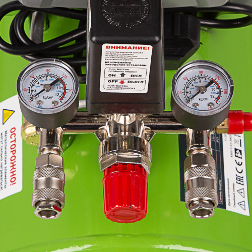 Компрессор воздушный КК-1500/50, 1.5 кВт, 198 л/мин, 50 л, прямой привод, масляный Сибртех по ценам производителя в Москве с доставкой по всей России