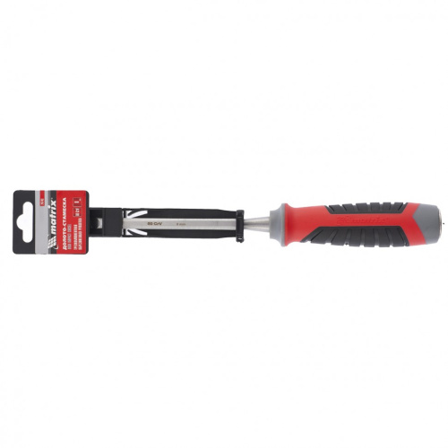 Долото-стамеска, 8 мм, 60 CrV, трехкомпонентная обрезиненная рукоятка Matrix по ценам производителя в Москве с доставкой по всей России