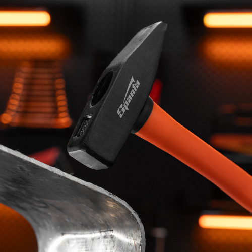 Молоток слесарный, 800 г, фибергласовая обрезиненная рукоятка Sparta по ценам производителя в Москве с доставкой по всей России