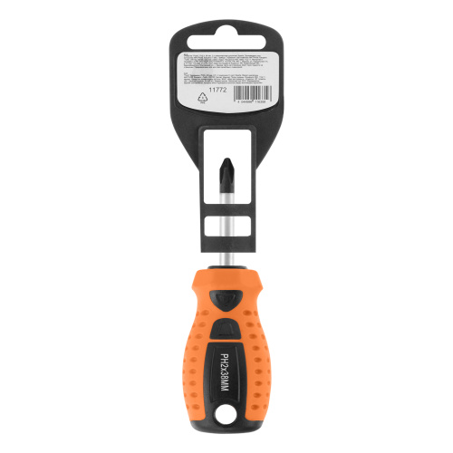 Отвертка "Point", PH2 х 38 мм, CS, двухкомпонентная рукоятка Sparta по ценам производителя в Москве с доставкой по всей России