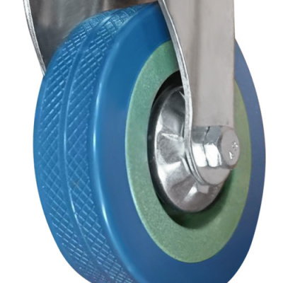 Аппаратная колесная опора с протектором на шинке SChg 93 PVC по ценам производителя в Москве с доставкой по всей России