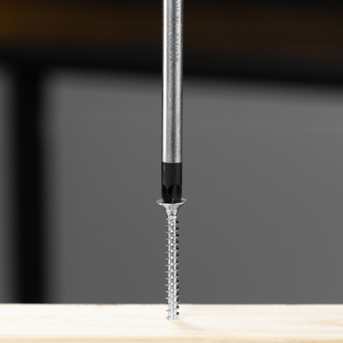 Отвертка, PZ3x150 мм, S2, 3к рукоятка Denzel по ценам производителя в Москве с доставкой по всей России