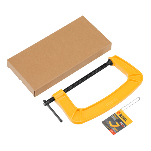 Струбцина G-образная, усиленная, 200 мм Denzel по ценам производителя в Москве с доставкой по всей России