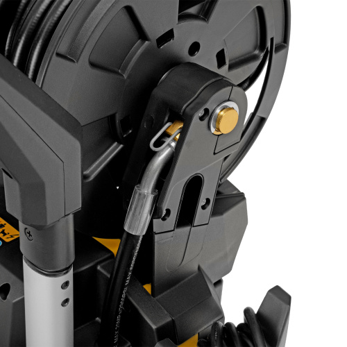 Моечная машина высокого давления R-210iD, 2600 Вт, 210 бар, 8.0 л/мин, асинхронный двигатель, барабан Denzel купить в Москве с доставкой по всей России | ProtosMarket.ru