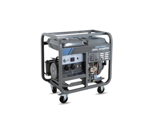 Генератор дизельный 8,0 кВт 220В с электростартером и колесами TOR KM8000D купить в Москве с доставкой по всей России | ProtosMarket.ru